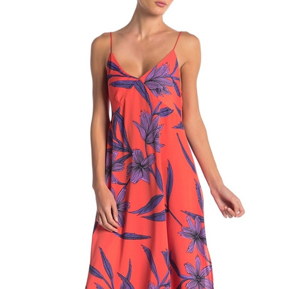 ❌SOLD❌MEGHAN LA Begonia Leaf Slip Maxi Dress - Picture 2 of 7
